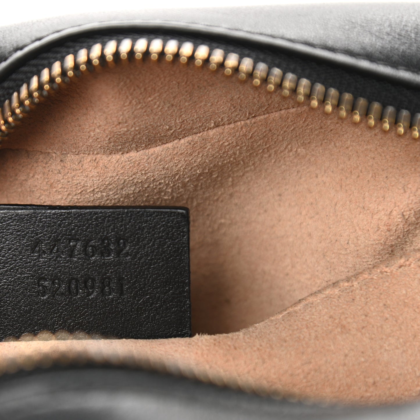 Calfskin Matelasse Small GG Marmont Chain Shoulder Bag Black