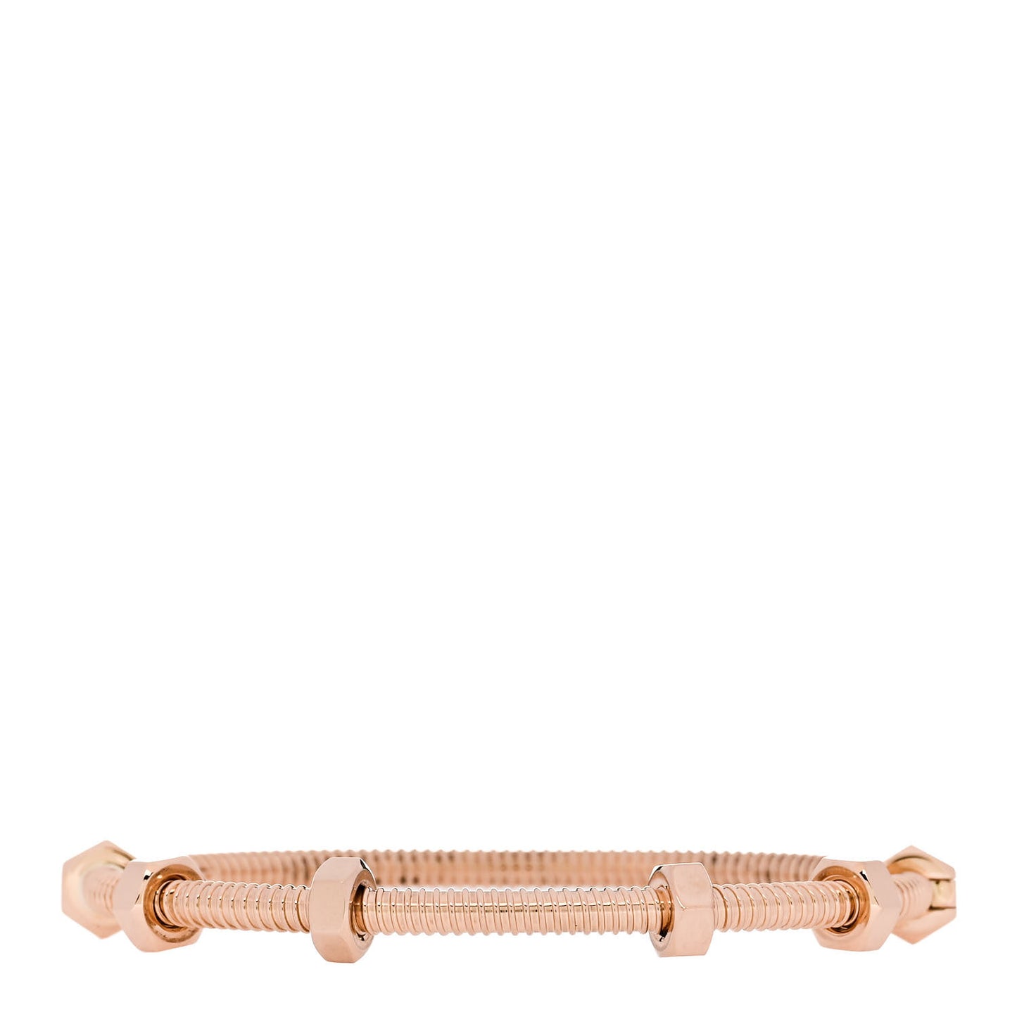 18K Pink Gold Ecrou de Cartier Bracelet 16