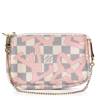 Louis Vuitton Damier Azur Tahitienne Mini Pochette Accessories 1 of 7