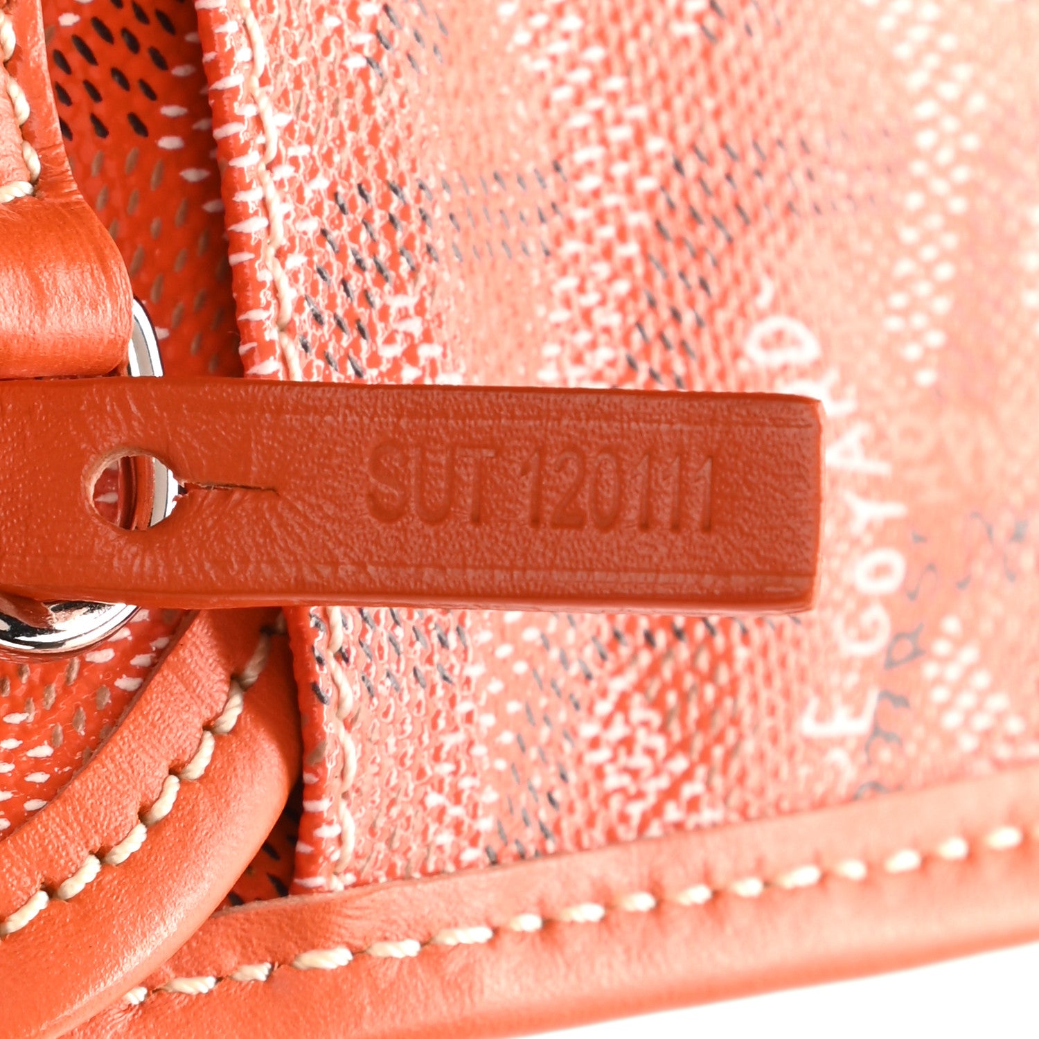 Goyard Goyardine Saint Louis GM Orange 9 of 13
