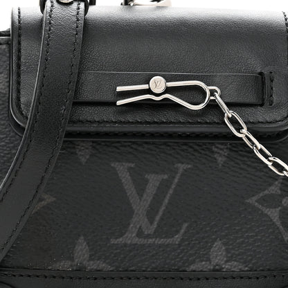 Louis Vuitton Monogram Eclipse Mini Steamer Pouch 7 of 9