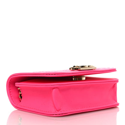 Chanel Patent Chevron Boy Flap Waist Belt Bag Pink 4 of 10