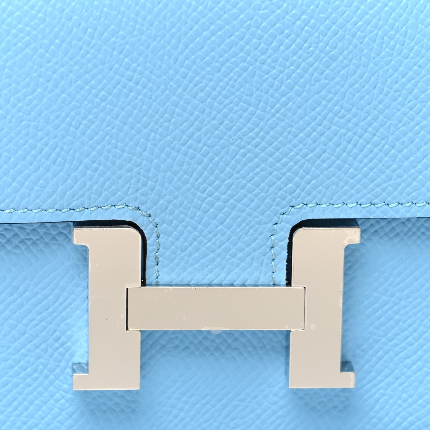 Hermes Epsom Constance Slim Wallet Celeste 10 of 10