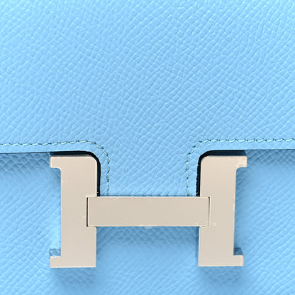 Hermes Epsom Constance Slim Wallet Celeste 10 of 10