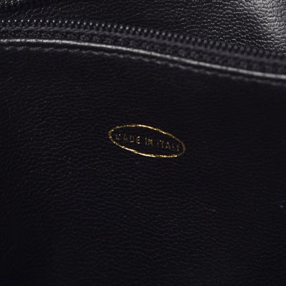 Chanel Lambskin Quilted Shopping Tote Black 7 of 16