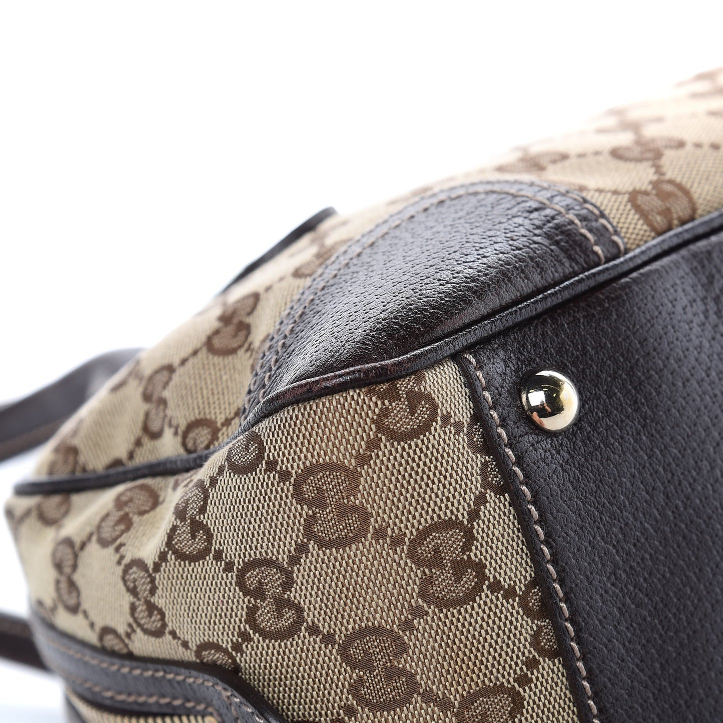 Monogram Small Princy Satchel Dark Brown