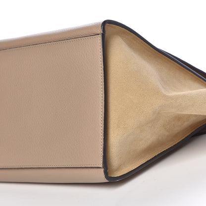 Celine Drummed Calfskin Suede Medium Trapeze Dune 8 of 10