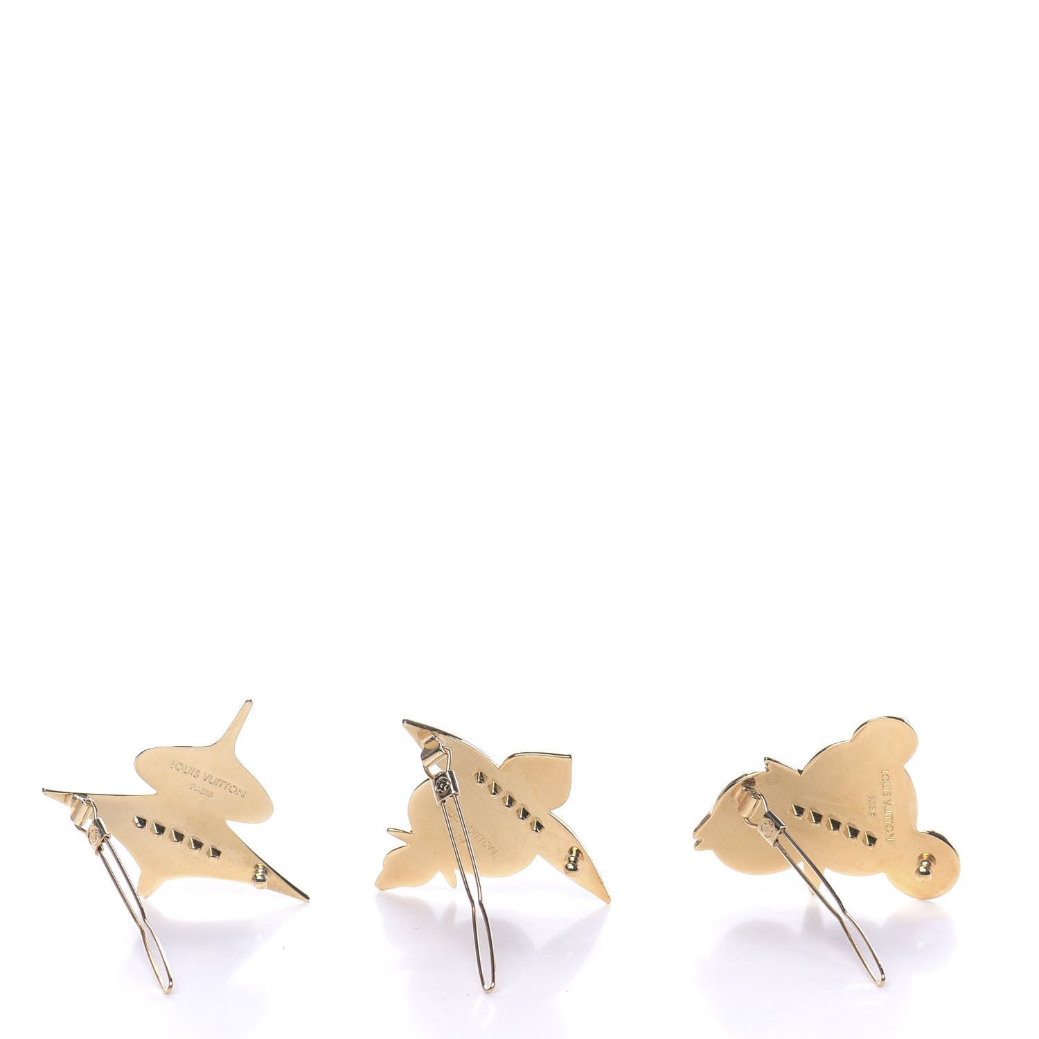 Louis Vuitton Murakami Hair Barrettes Set of 3 3 of 5