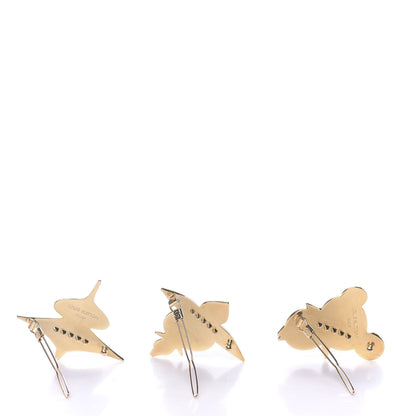 Louis Vuitton Murakami Hair Barrettes Set of 3 3 of 5
