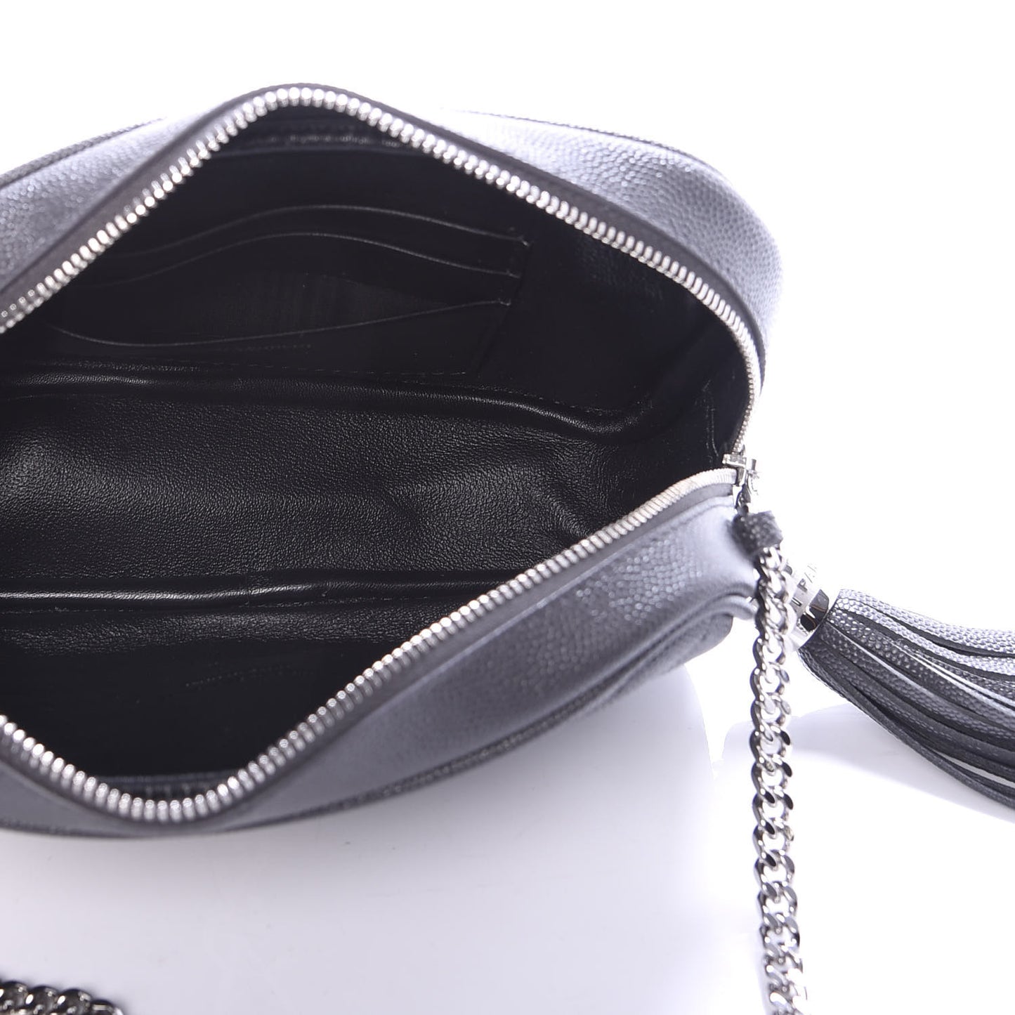 Grain De Poudre Matelasse Monogram Mini Lou Camera Bag Dark Smog
