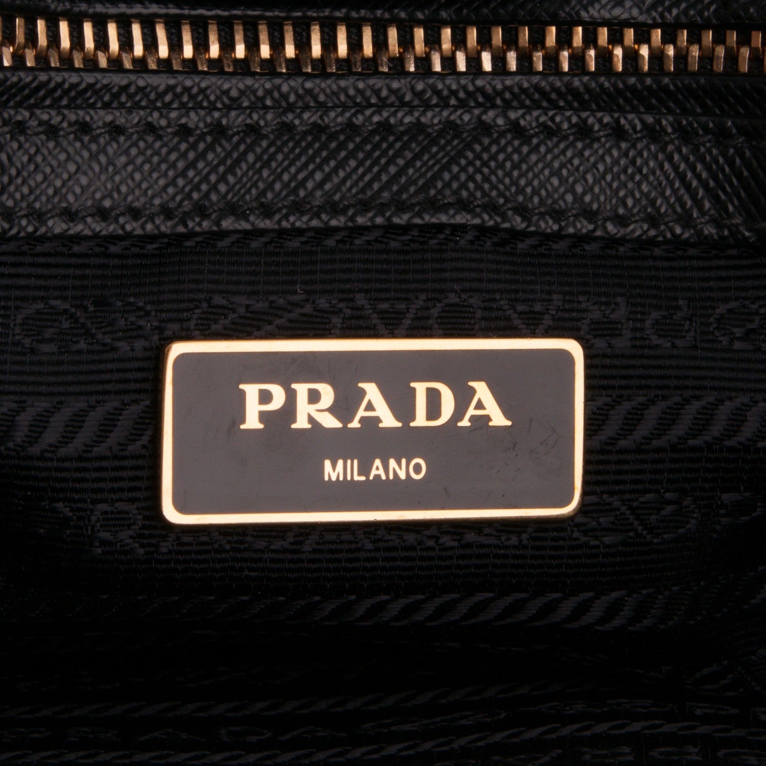 Prada Saffiano Lux Medium Tote Nero Black 7 of 8