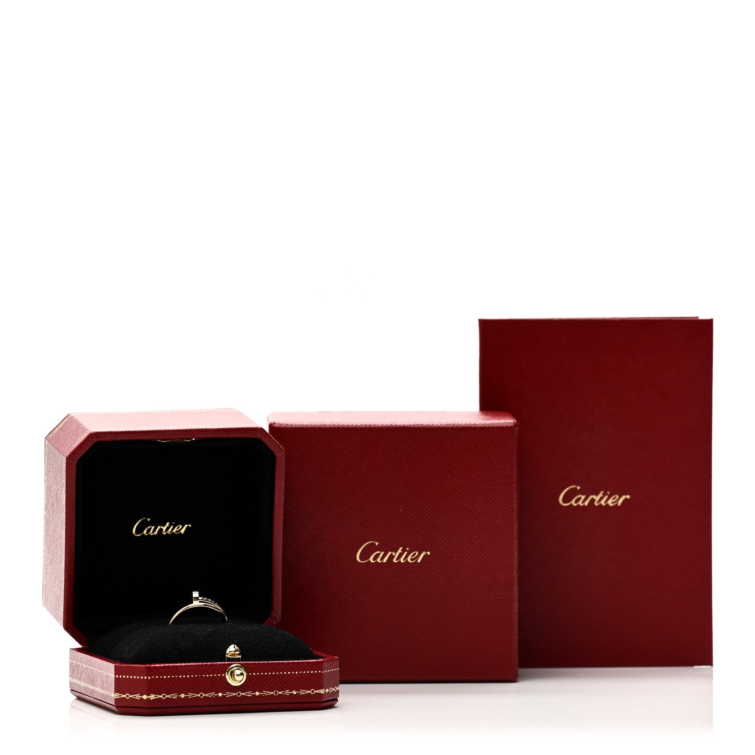 Cartier 18K Yellow Gold Small Juste Un Clou Ring 50 5.25 5 of 5
