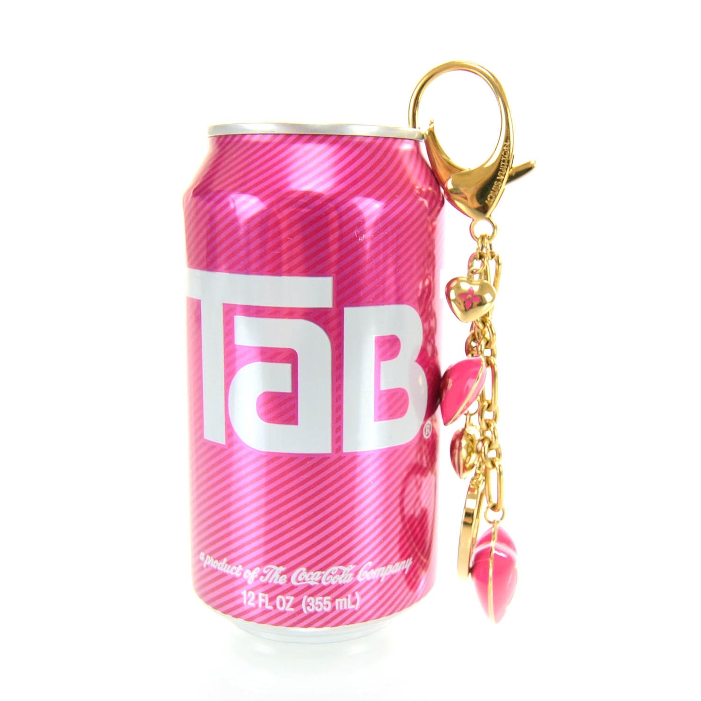 Coeurs Heart Bag Charm Key Holder