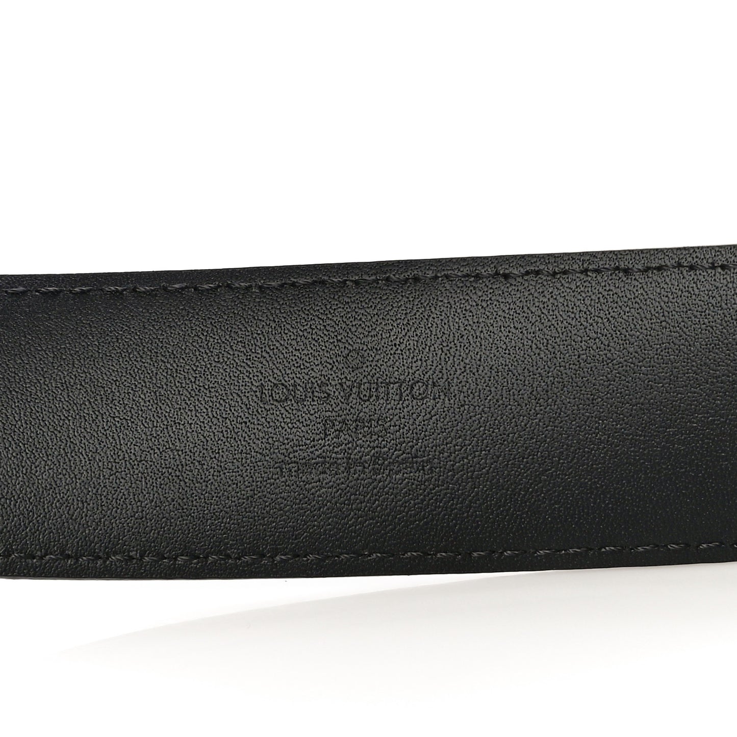 Damier Graphite Calfskin Belt 100 40 Black