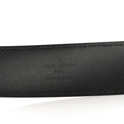 Louis Vuitton Damier Graphite Calfskin Belt 100 40 Black 4 of 9