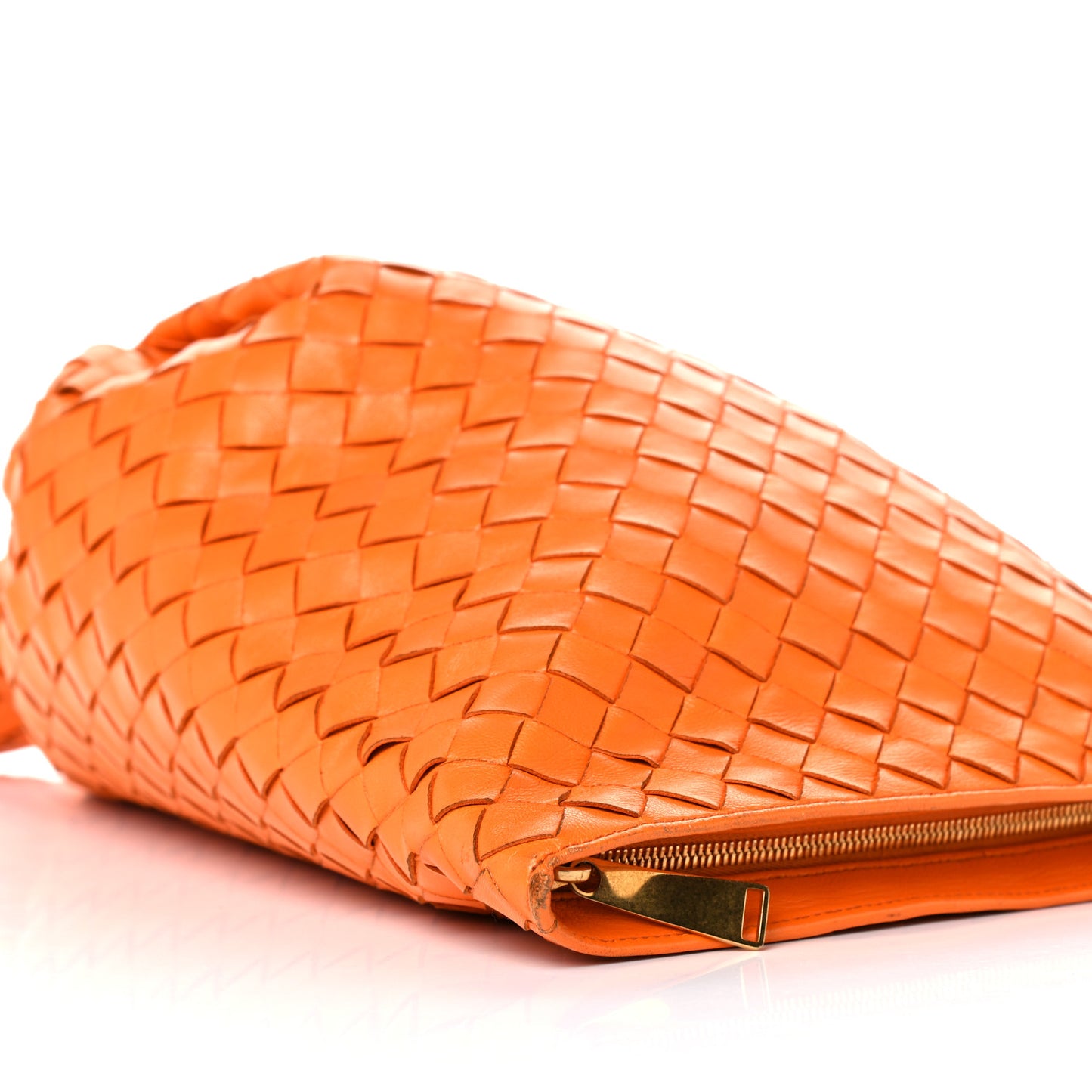 Nappa Intrecciato BV Twist Orange