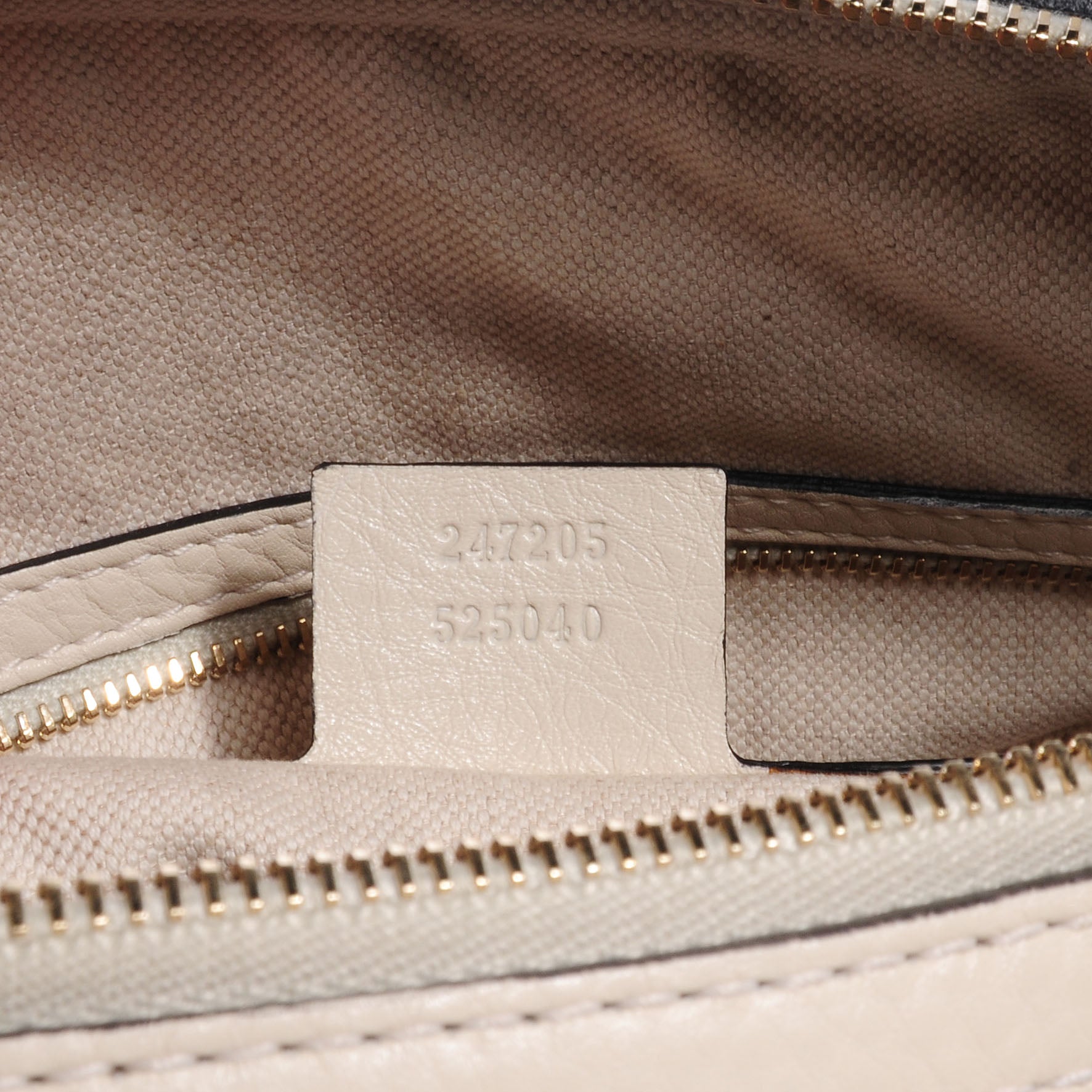 Gucci Leather Vintage Web Medium Boston Off White 7 of 7