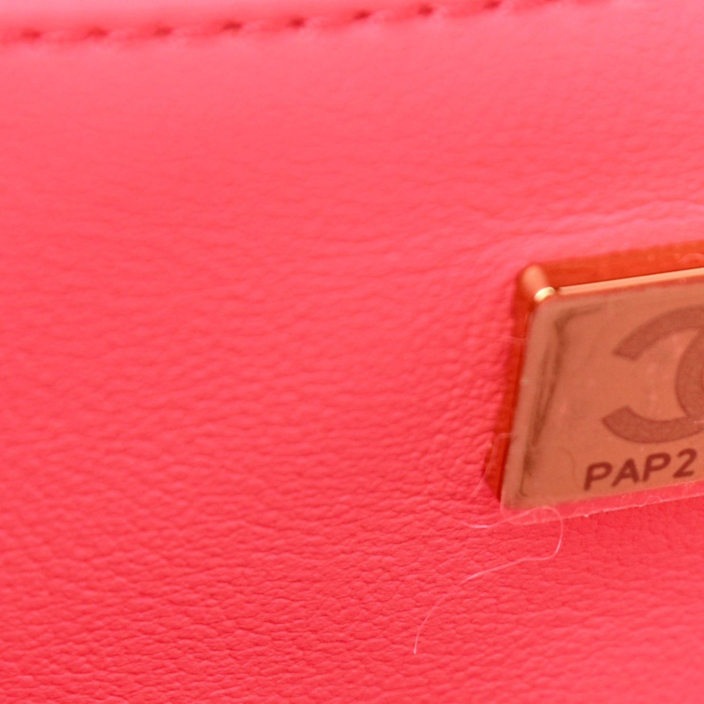 Lambskin Quilted CC In Love Heart Bag Pink