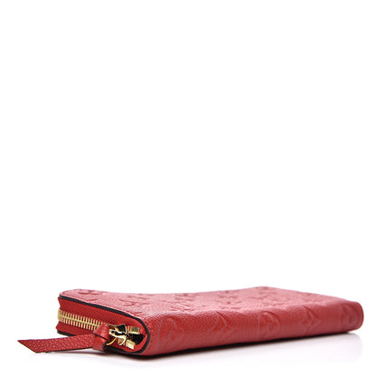 Louis Vuitton Empreinte Clemence Wallet Cherry 3 of 7