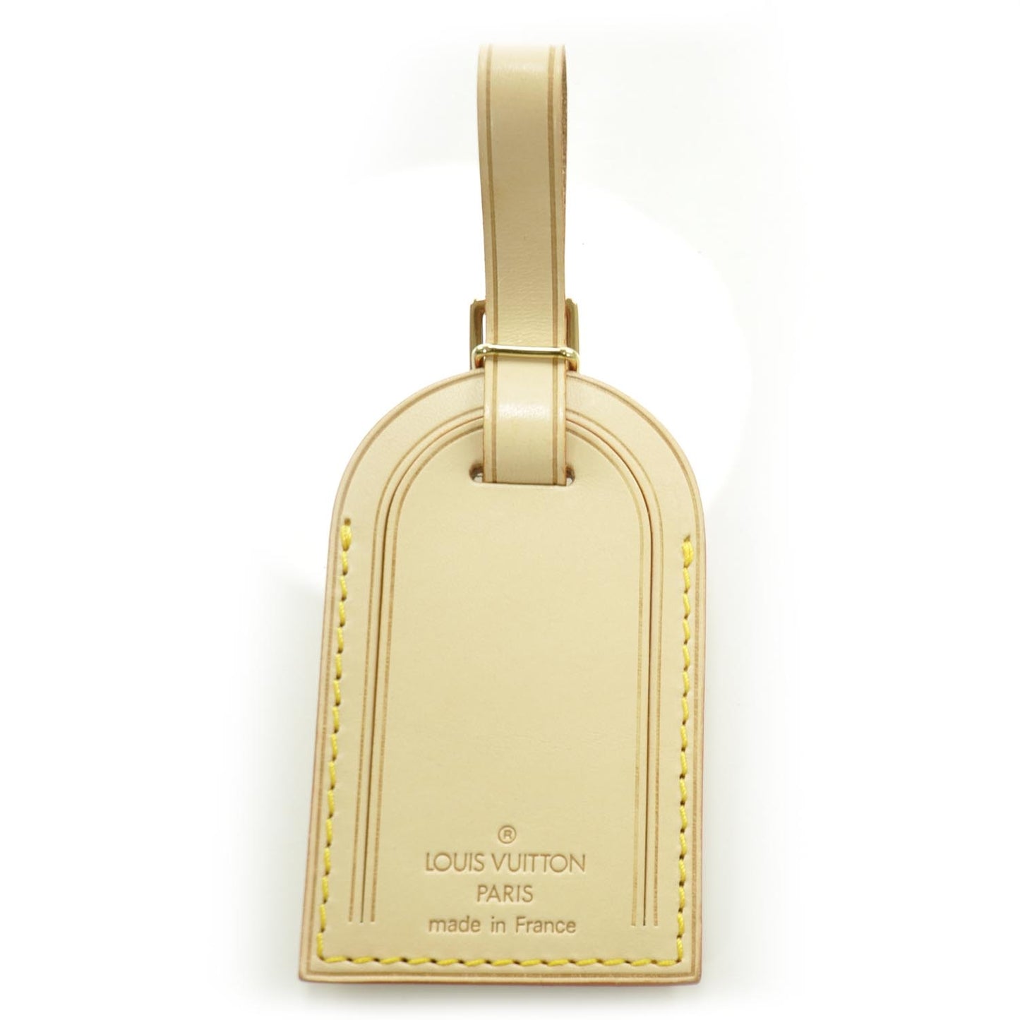 Vachetta Leather Luggage Tag