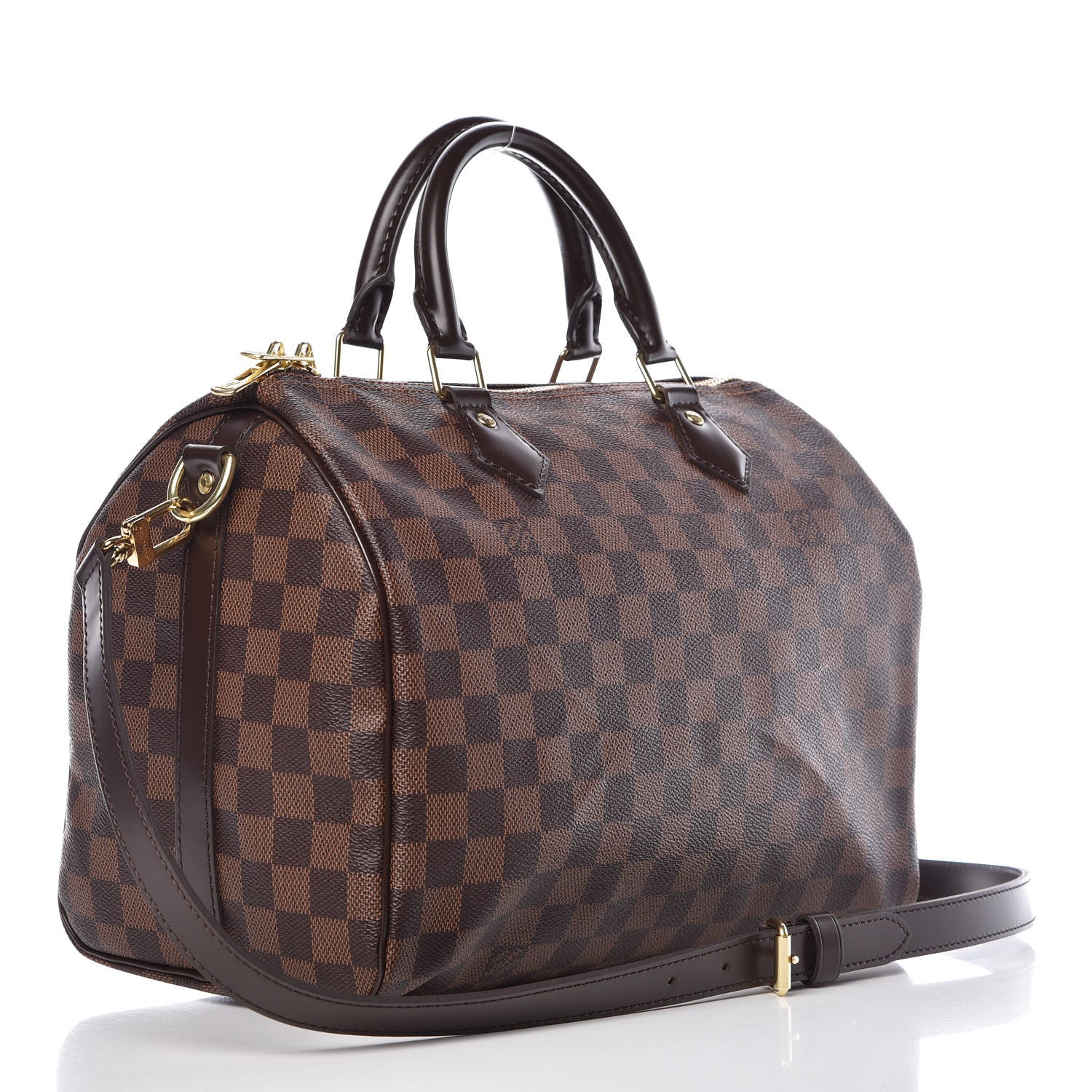 Louis Vuitton Damier Ebene Speedy Bandouliere 30 4 of 10