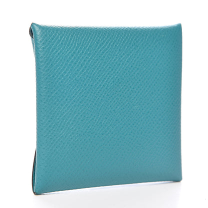 Hermes Epsom Bastia Coin Purse Bleu Paon 3 of 7