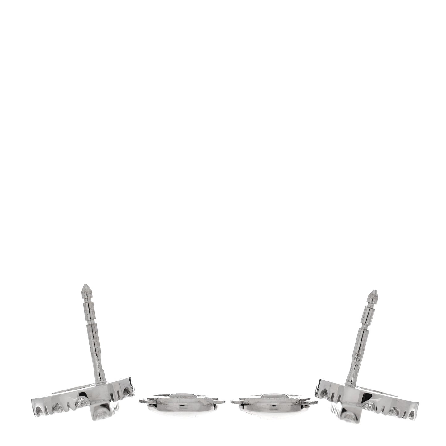 18K White Gold Diamond Finesse Earrings