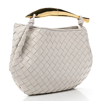 Bottega Veneta Nappa Intrecciato Sardine Bag Chalk 3 of 10