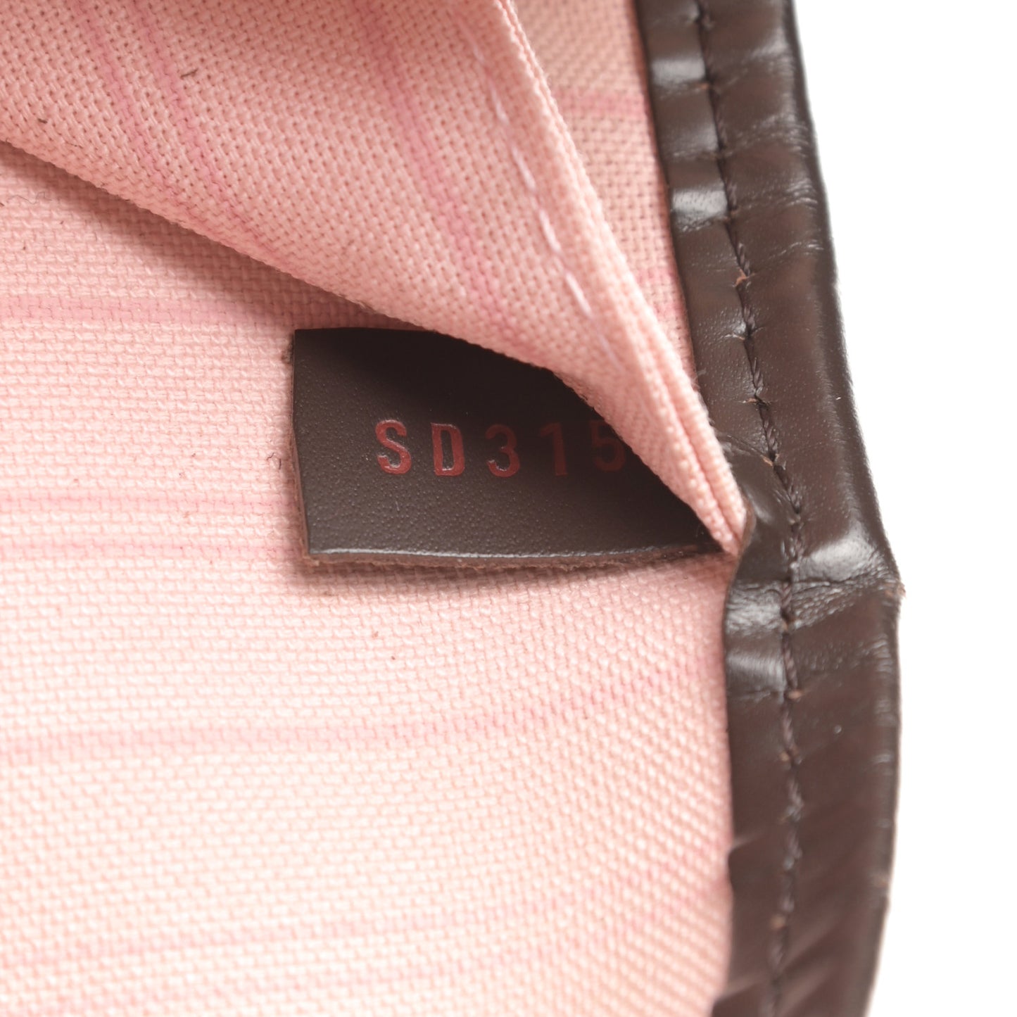 Damier Ebene Neo Neverfull MM Rose Ballerine