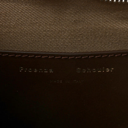 Proenza Schouler Suede Calfskin Slide Bag Chocolate 6 of 9
