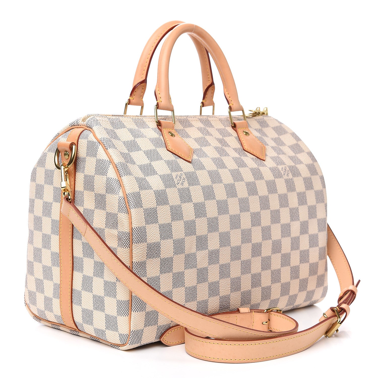 Louis Vuitton Damier Azur Speedy Bandouliere 30 2 of 12