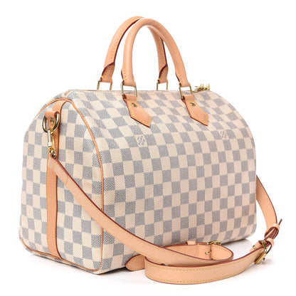 Louis Vuitton Damier Azur Speedy Bandouliere 30 2 of 12