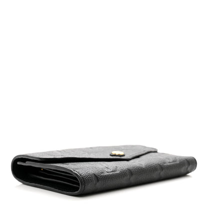 Louis Vuitton Empreinte Compact Curieuse Wallet Black 4 of 6