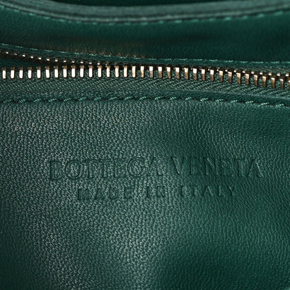 Bottega Veneta Lambskin Maxi Intrecciato Cassette Crossbody Bag Raintree Green 5 of 7