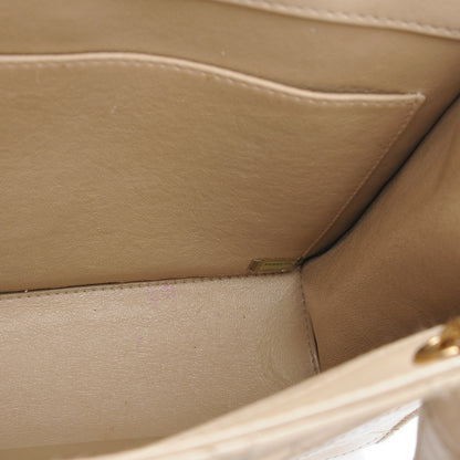 Chanel Calfskin Quilted Mademoiselle Tote Beige 11 of 13