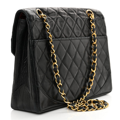 Chanel Lambskin Medium Single Flap Black 3 of 20