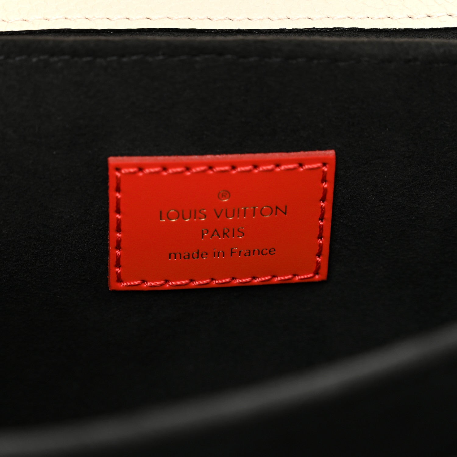 Louis Vuitton Empreinte Monogram Giant Crafty Pochette Metis Creme Black 7 of 11
