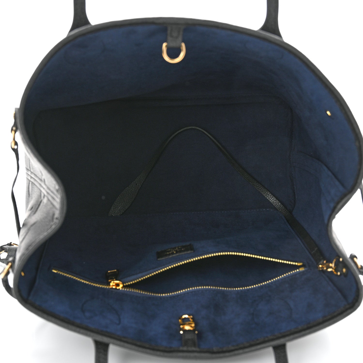 Louis Vuitton Empreinte Monogram Giant Neverfull MM Black 5 of 9