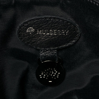 Mulberry Stone Polished Goatskin Maggie Shoulder Bag Black 6 of 19