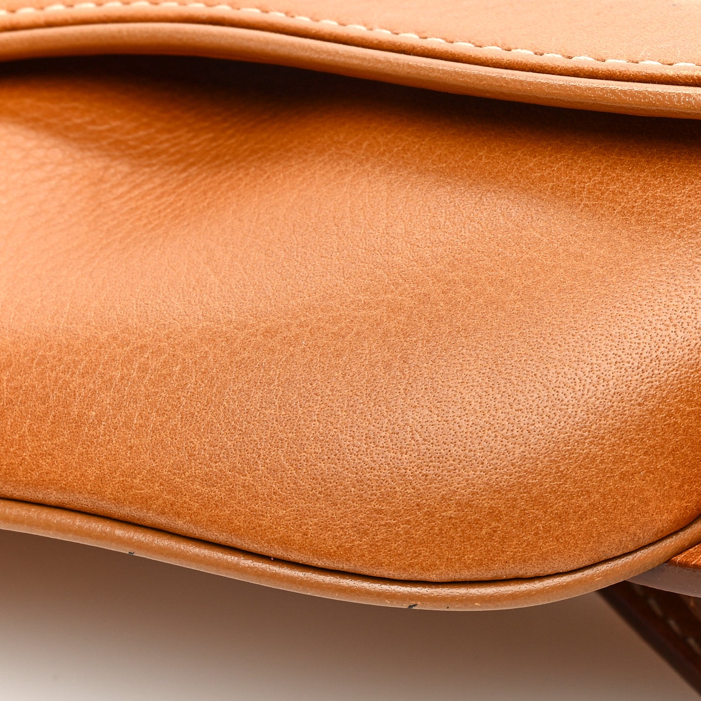 Calfskin Saddle Belt Bag Tan