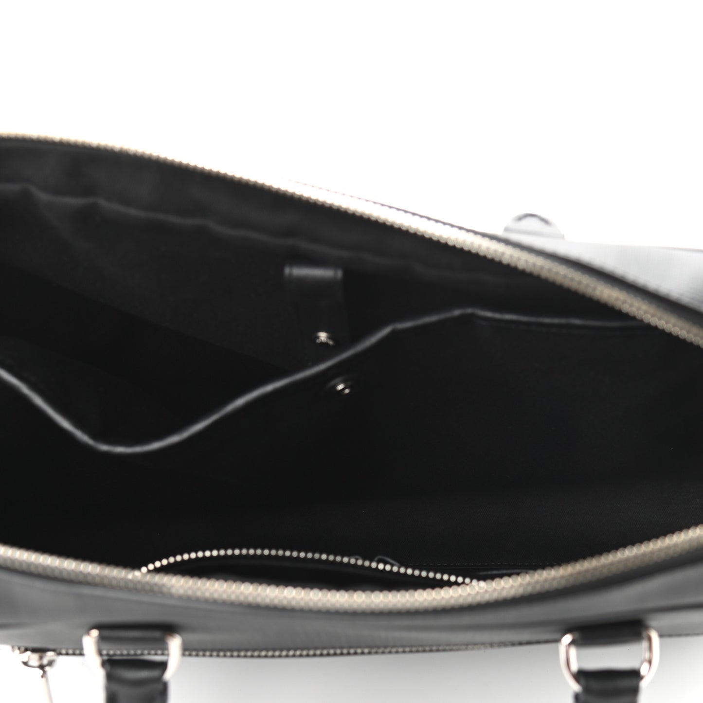 London Check Ainsworth Briefcase Dark Charcoal