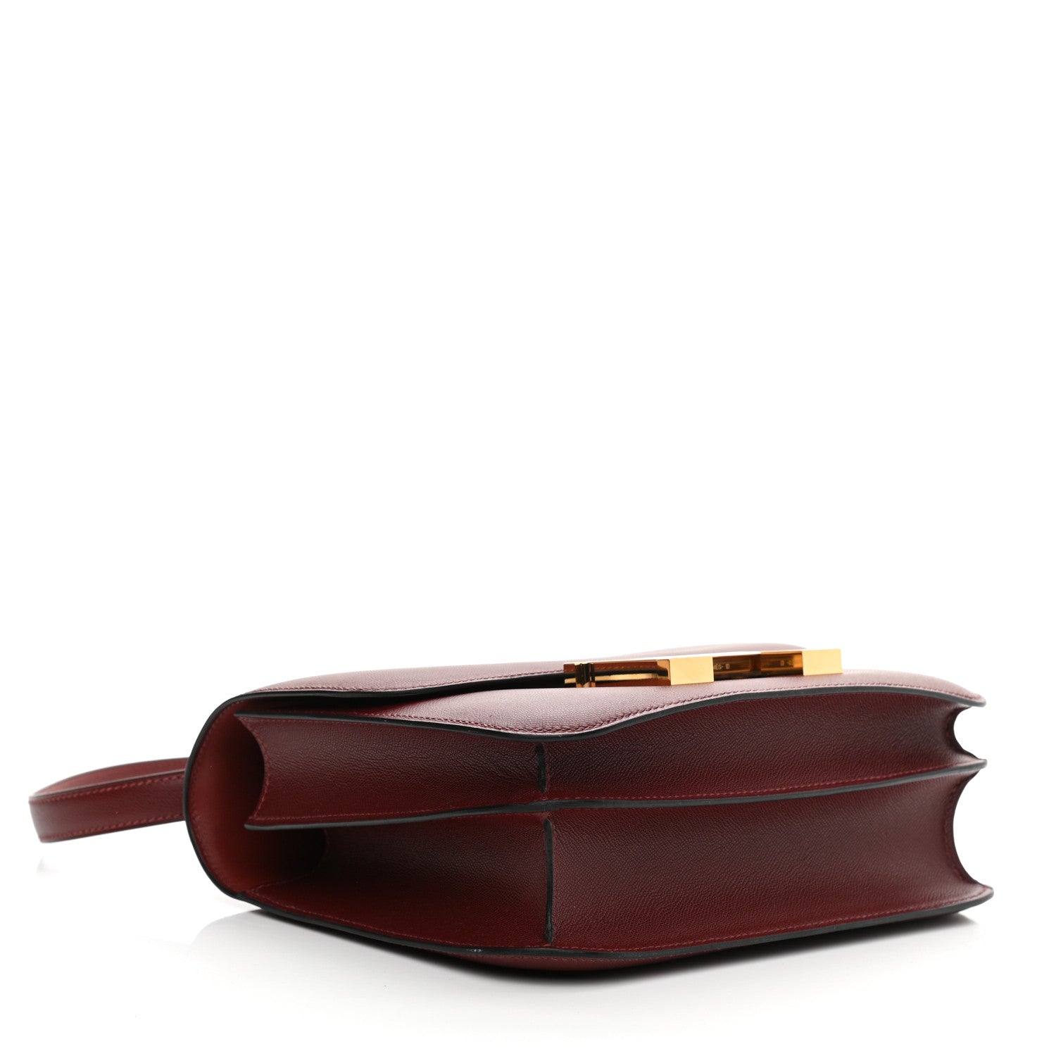 Hermes Grained Monsieur Constance 24 Rouge H 4 of 11