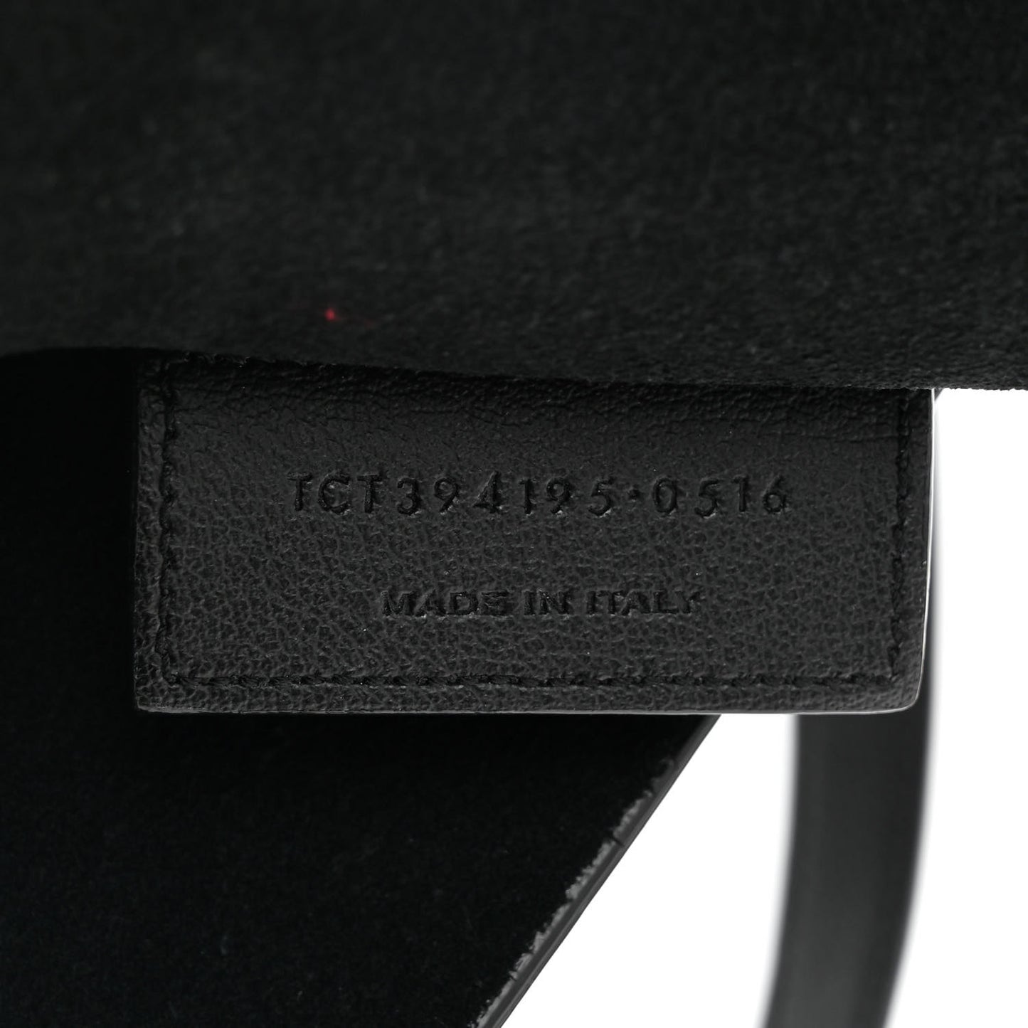 Calfskin East West Shopping Tote Black