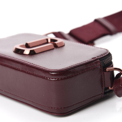 Marc Jacobs Saffino Small Snapshot Camera Bag Burgundy 7 of 9