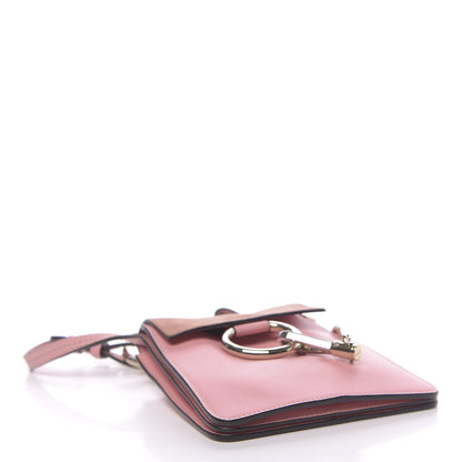 Chloe Suede Calfskin Mini Faye Bracelet Bag Washed Pink 4 of 11