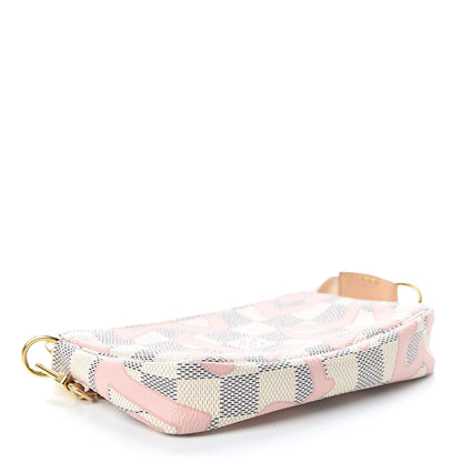 Louis Vuitton Damier Azur Tahitienne Mini Pochette Accessories 4 of 7