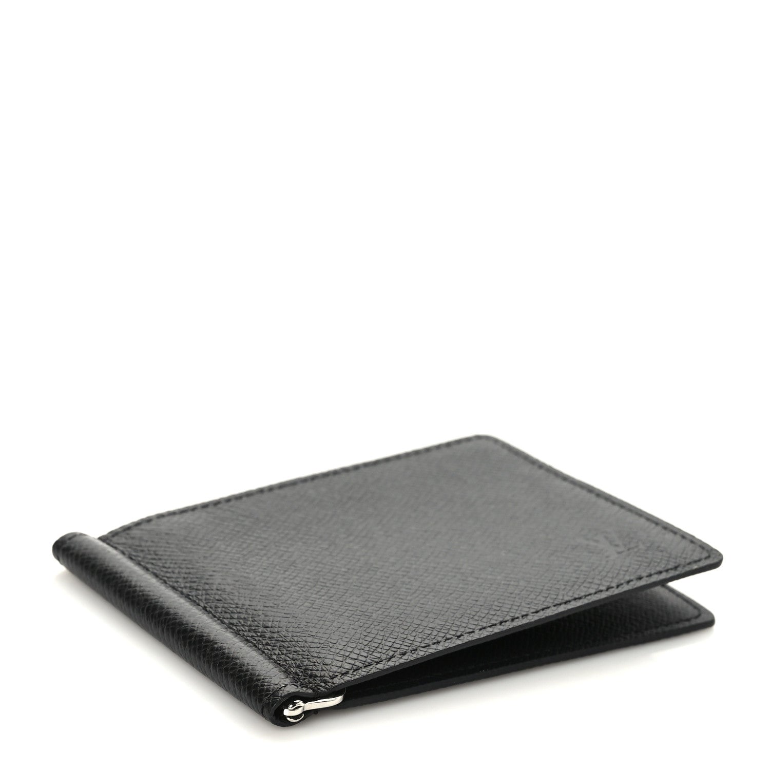 Louis Vuitton Taiga Pince Wallet Black 4 of 6