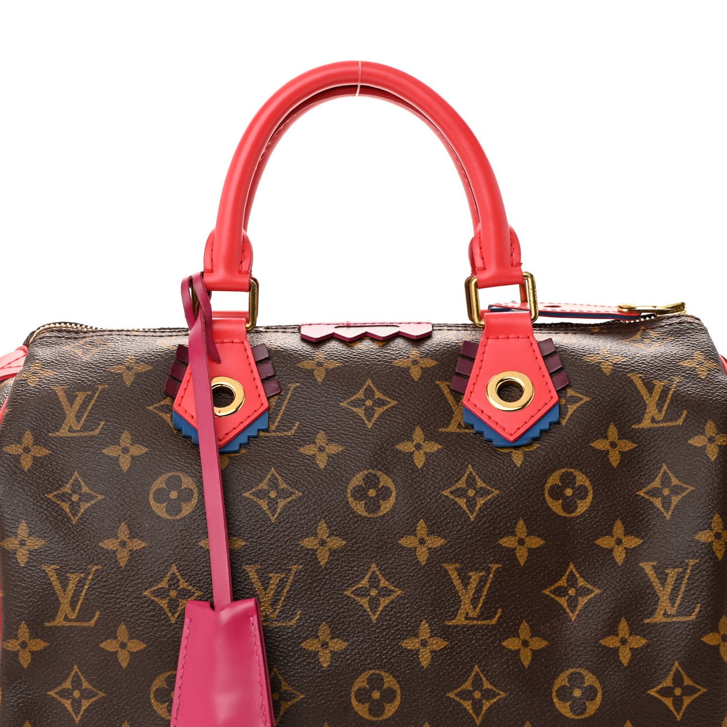 Monogram Totem Speedy 30 Flamingo