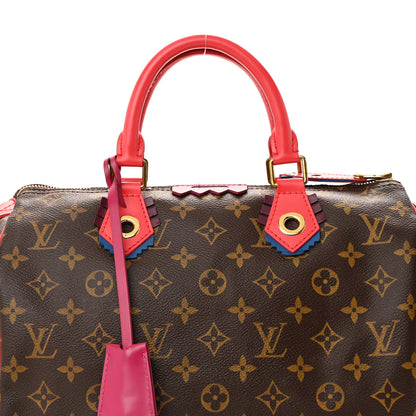Louis Vuitton Monogram Totem Speedy 30 Flamingo 8 of 12
