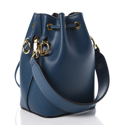 Fendi Vitello Liberty Lucido F is Fendi Mini Mon Tresor Bucket Bag Blue 3 of 8